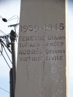 Monument aux Morts de Saint-Aubin-sur-Quillebeuf