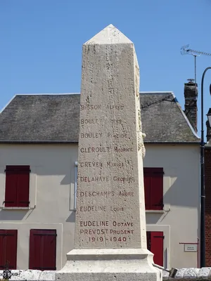 Monument aux Morts de Sainte-Croix-sur-Aizier