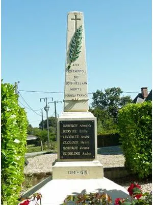 Monument aux morts de Bois-Hellain