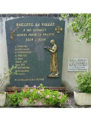 Monument aux morts de Bailleul-la-Vallée