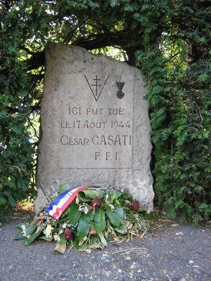 Stèle commémorative Résistance de Verneuil-sur-Avre