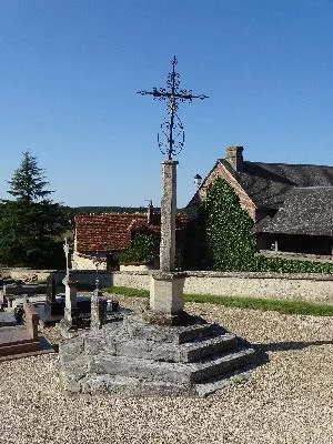 Calvaire du cimetière de Saint-Aubin-sur-Gaillon