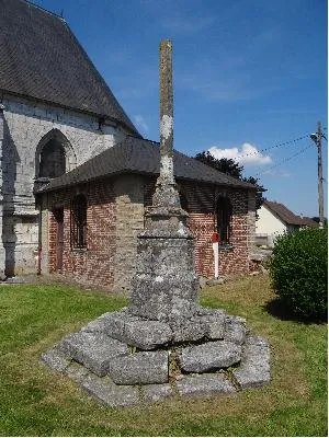 Calvaire de l'église de Saint-Ouen-du-Tilleul