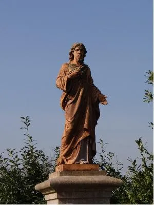 Statue Sacré-Cœur de Caorches-Saint-Nicolas