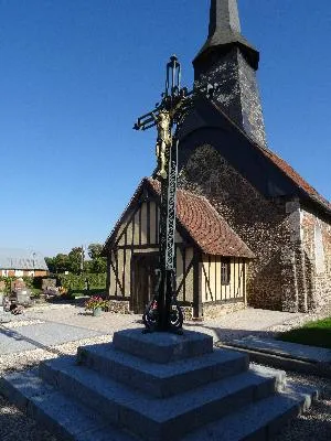 Calvaire de l'église de Bois-Anzeray