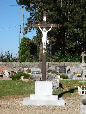 Calvaire cimetière de Chrétienville à Harcourt