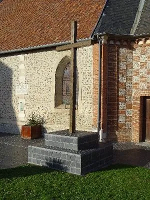 Calvaire de l'église de Saint-Sébastien-de-Morsent
