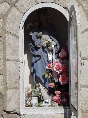 Statue de la Vierge de Pîtres