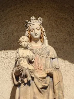 Statue de la Vierge à Quatremare