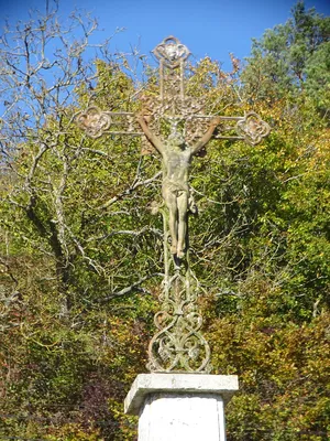 Calvaire du cimetière d'Amfreville-sur-Iton