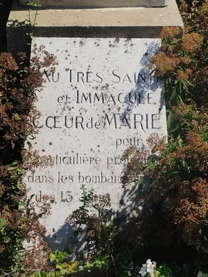 Statue de la Vierge à Trouville-la-Haule