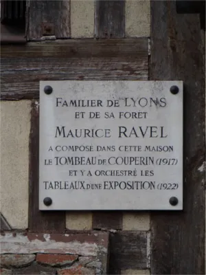 Maison Maurice Ravel de Lyons-la-Forêt