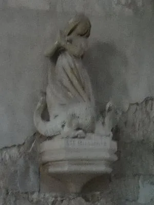 statue : Sainte Marguerite