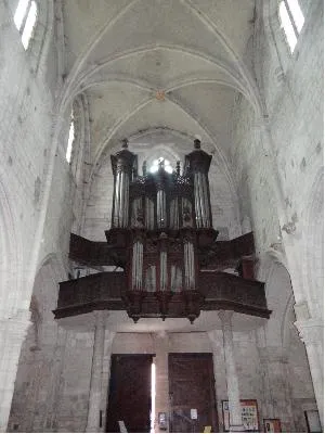 orgue de tribune : partie instrumentale de l'orgue