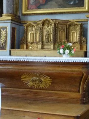 Retable et tabernacle du maître-autel de l'église Saint-Pierre et Saint-Paul du Neubourg