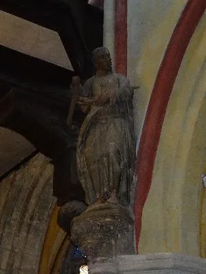 Statue : les 12 Apôtres - Saint-Barthélémy ou Saint-Matthieu