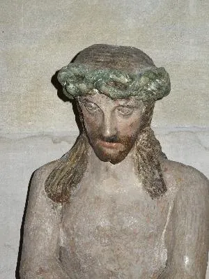 Statue : le Christ aux liens de l'église Notre-Dame-des-Arts de Pont-de-l'Arche