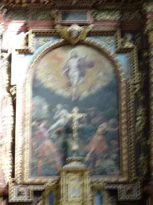 Retable du maître-autel de l'église Notre-Dame-des-Arts de Pont-de-l'Arche