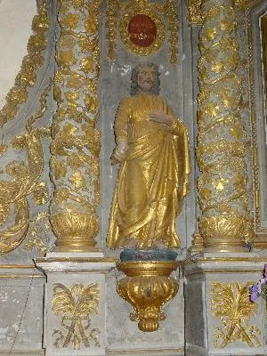 Retable du maître-autel de l'église Notre-Dame d'Iville
