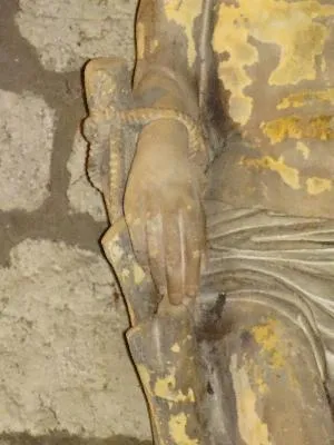 Statue de Saint-Sébastien dans l'église Saint-Martin de Breuilpont