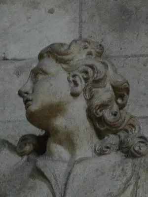Statue : Saint-Jean de la cathédrale Notre-Dame d'Évreux