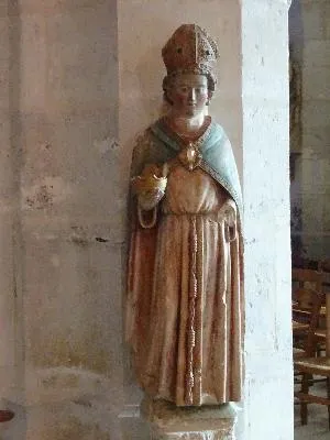 statue (grandeur nature) : Saint Louis d'Anjou