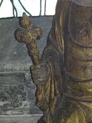 Statue Vierge à l'Enfant de la Collégiale Notre-Dame de Vernon