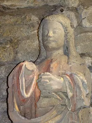 Statue : Saint-Jean l'Evangéliste dans l'église Saint-Martin de Breuilpont