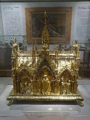 Châsse de Saint-Thaurin dans le Musée de l'Ancien Evêché d'Évreux