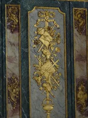 Autel et retable dit des Mathurins dans la Collégiale Saint-Gervais de Gisors