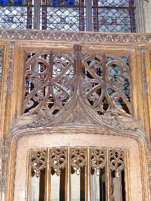 Clôtures des chapelles du chœur de la Cathédrale Notre-Dame d'Évreux