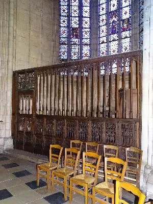 Clôtures des chapelles du chœur de la Cathédrale Notre-Dame d'Évreux
