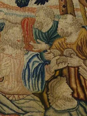 Tapisserie : la Multiplication des Pains dans le Musée de l'Ancien Evêché d'Évreux