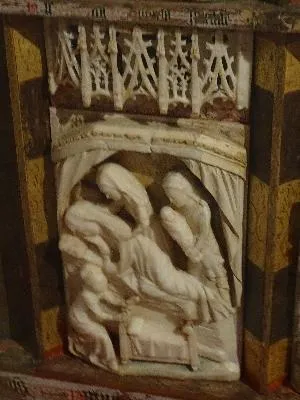 Retable du maître-autel de l'Église Saint-Pierre de la Selle à Juignettes