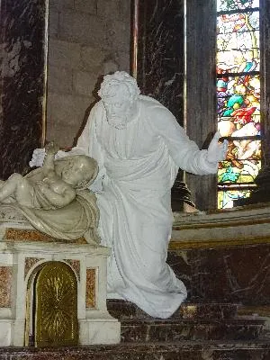 Maître-autel de l'Église Sainte-Croix de Bernay