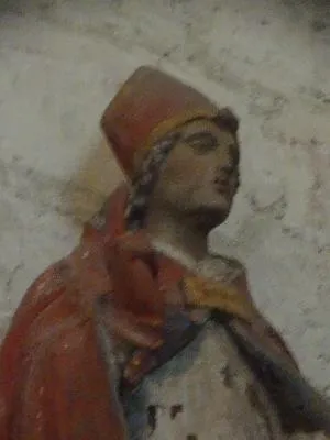 Statue : Saint-Taurin dans l'Église Saint-Quentin de Poses
