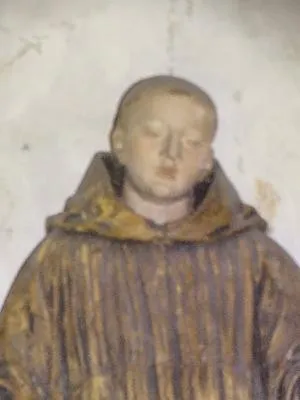 Statue : Saint-Maur dans l'Église Saint-André du Bec-Hellouin
