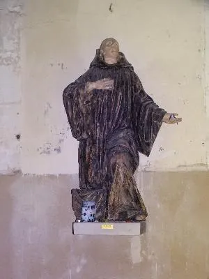 statue : Saint Benoît (anciennement saint Mamert)