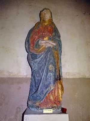 statue : Vierge (anciennement une sainte)