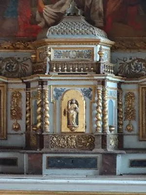Retable du maître-autel de l'Église Sainte-Radegonde à Buis-sur-Damville