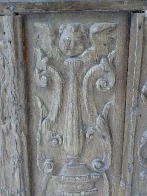 Vantaux de la porte occidentale de l'Église Saint-Georges d'Aubevoye