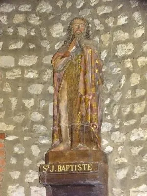 statue (grandeur nature) : Saint Jean-Baptiste