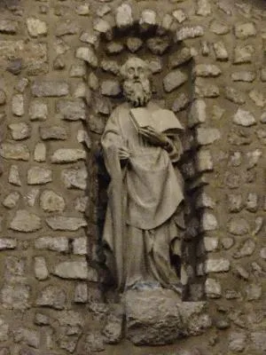 statue (grandeur nature) : Saint Evangéliste