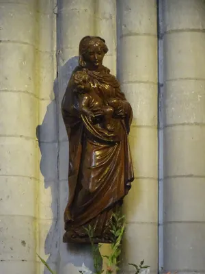 statue : Vierge à l'Enfant dite Notre-Dame de Grâce