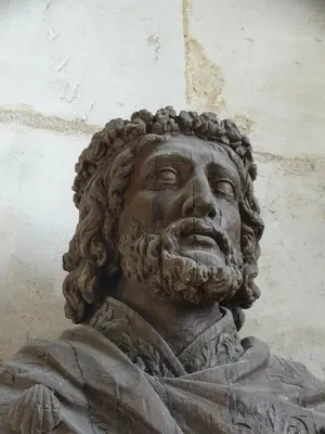 Buste-reliquaire de Saint-Jacques dans l'Église Saint-Lô de Bourg-Achard