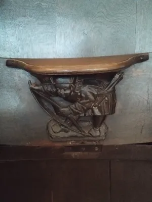 7 miséricordes de stalles dans l'Église Saint-Ouen à Routot