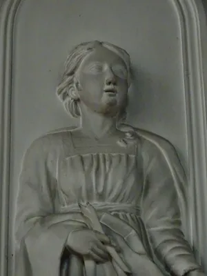 Retable de la chapelle Sainte-Anne dans l'Église Notre-Dame à Serquigny