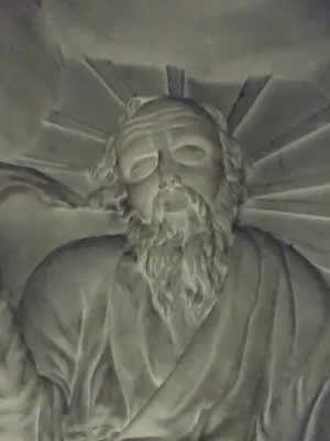 Retable de la chapelle Sainte-Anne dans l'Église Notre-Dame à Serquigny