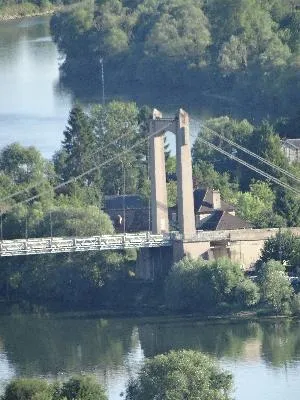 Pont suspendu des Andelys