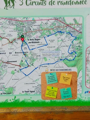Circuits de randonnée : Départ Église à Bosc-Roger-en-Roumois